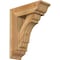 Ekena Millwork Olympic Traditional Rough Sawn Bracket w/ Offset Brace, Western Red Cedar, 6"W x 16"D x 20"H BKT0604X16X20OLY01RWR - alternate 1